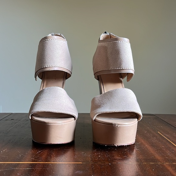 L.A.M.B. - Wedge Platform Sandal - Size 8.5 - Picture 4 of 6